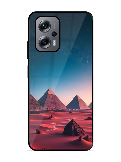 Ancient Wonders Sky Glossy Soft Edge Case for Xiaomi Redmi K50I (5G) Chachhi