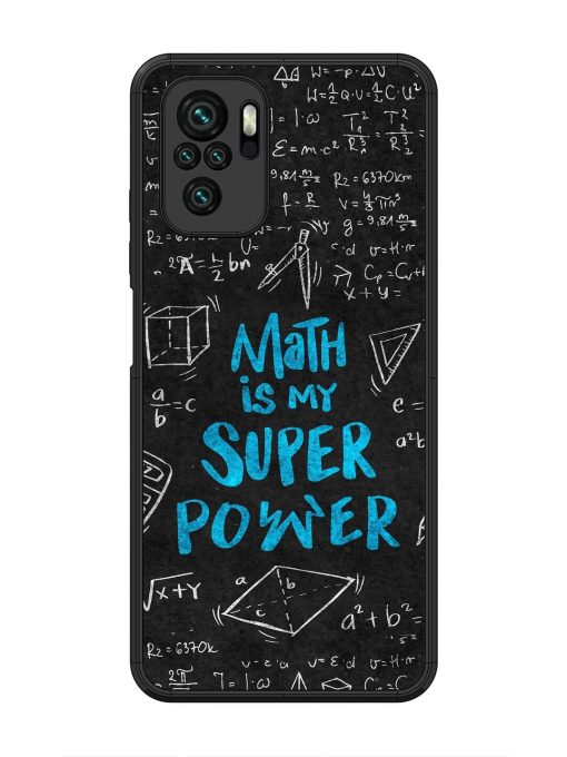 Math Magic Glossy Soft Edge Case for Xiaomi Redmi Note 10 Chachhi