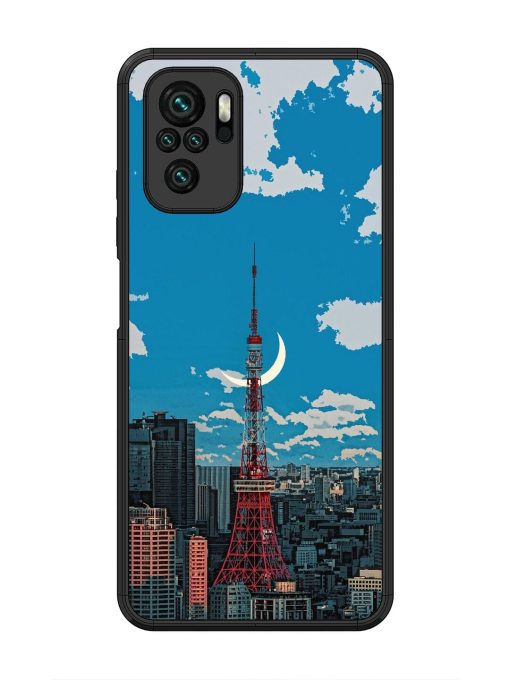 Tokyo Twilight Glossy Soft Edge Case for Xiaomi Redmi Note 10 Chachhi