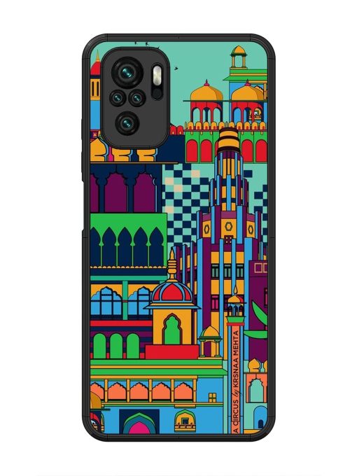 Indian Tapestry Glossy Soft Edge Case for Xiaomi Redmi Note 10 Chachhi