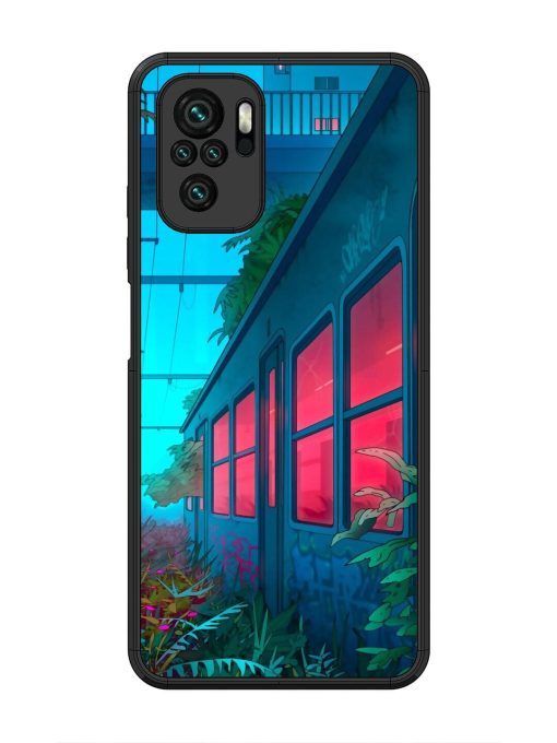 Urban Jungle Glossy Soft Edge Case for Xiaomi Redmi Note 10 Chachhi