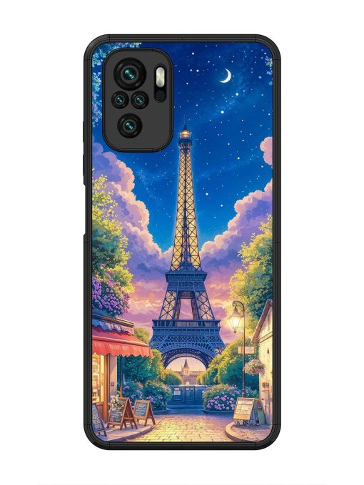 Twilight In Paris Glossy Soft Edge Case for Xiaomi Redmi Note 10 Chachhi