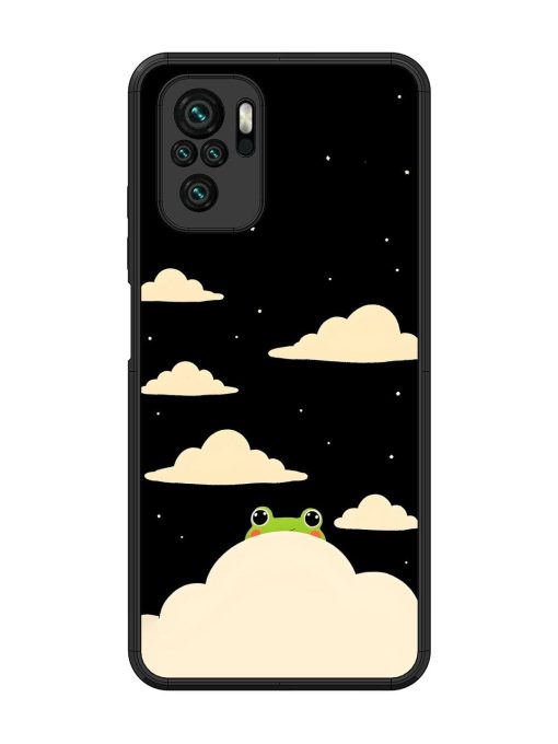 Froggy Night Sky Glossy Soft Edge Case for Xiaomi Redmi Note 10 Chachhi