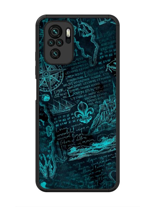 Nautical Notebook Glossy Soft Edge Case for Xiaomi Redmi Note 10 Chachhi