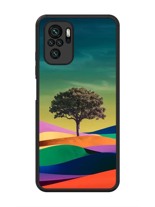 Rainbow'S Lone Sentinel Glossy Soft Edge Case for Xiaomi Redmi Note 10 Chachhi