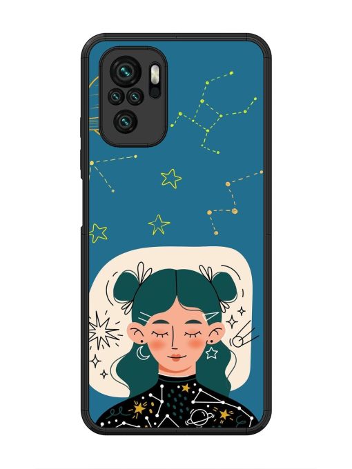 Cosmic Daydreamer Glossy Soft Edge Case for Xiaomi Redmi Note 10 Chachhi