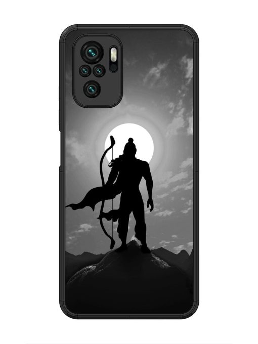 The Undefeated Warrior Glossy Soft Edge Case for Xiaomi Redmi Note 10 Chachhi