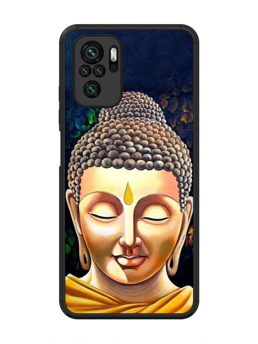 Buddha Face Glossy Soft Edge Case for Xiaomi Redmi Note 10 Chachhi