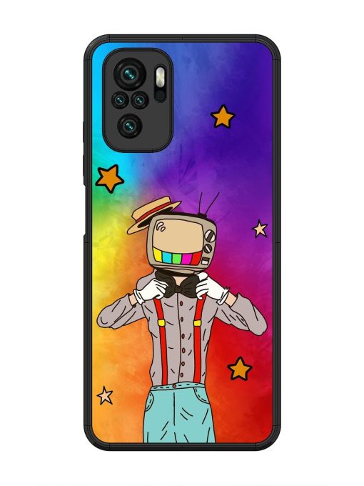 Tv Personality Glossy Soft Edge Case for Xiaomi Redmi Note 10 Chachhi