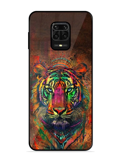 Cosmic Tiger Glossy Soft Edge Case for Xiaomi Redmi Note 10 Lite Chachhi