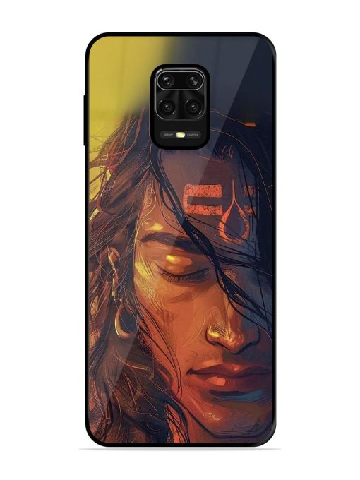 Tranquil Shiva Glossy Soft Edge Case for Xiaomi Redmi Note 10 Lite Chachhi