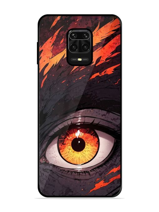 Inferno Gaze Glossy Soft Edge Case for Xiaomi Redmi Note 10 Lite Chachhi