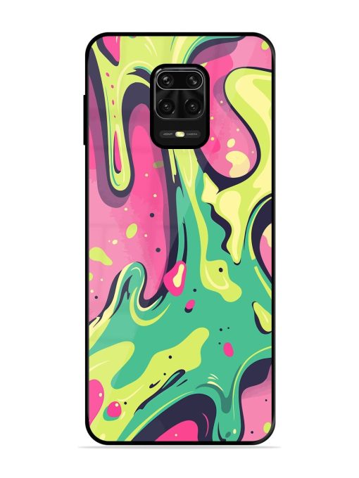 Gooey Grooves Glossy Soft Edge Case for Xiaomi Redmi Note 10 Lite Chachhi