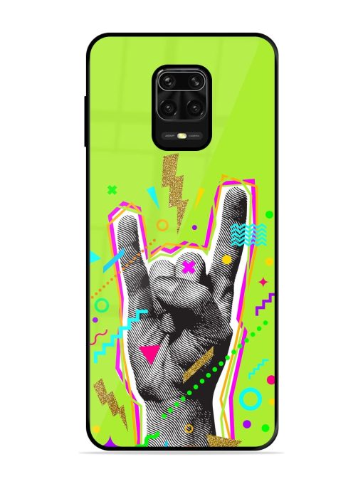 Neon Rock Glossy Soft Edge Case for Xiaomi Redmi Note 10 Lite Chachhi