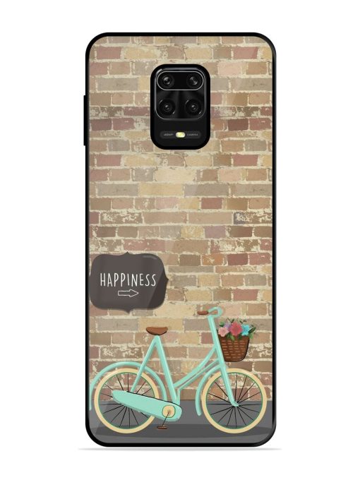 Pedaling Towards Happiness Glossy Soft Edge Case for Xiaomi Redmi Note 10 Lite Chachhi