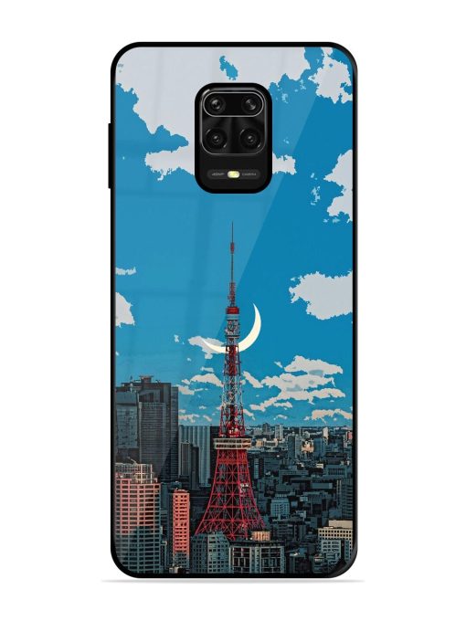 Tokyo Twilight Glossy Soft Edge Case for Xiaomi Redmi Note 10 Lite Chachhi