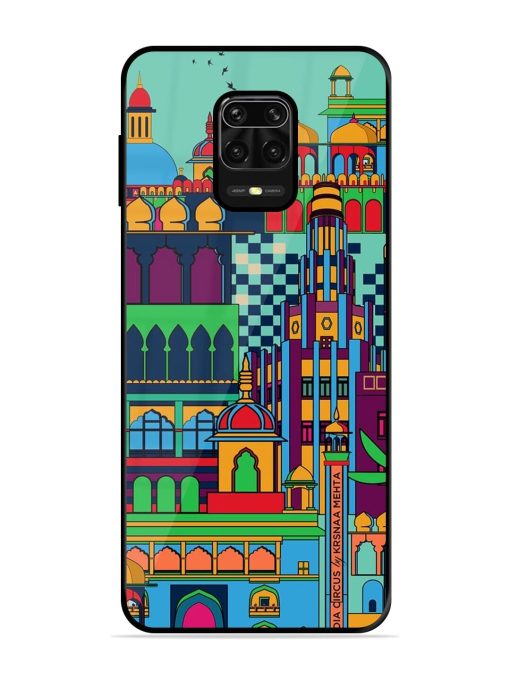 Indian Tapestry Glossy Soft Edge Case for Xiaomi Redmi Note 10 Lite Chachhi