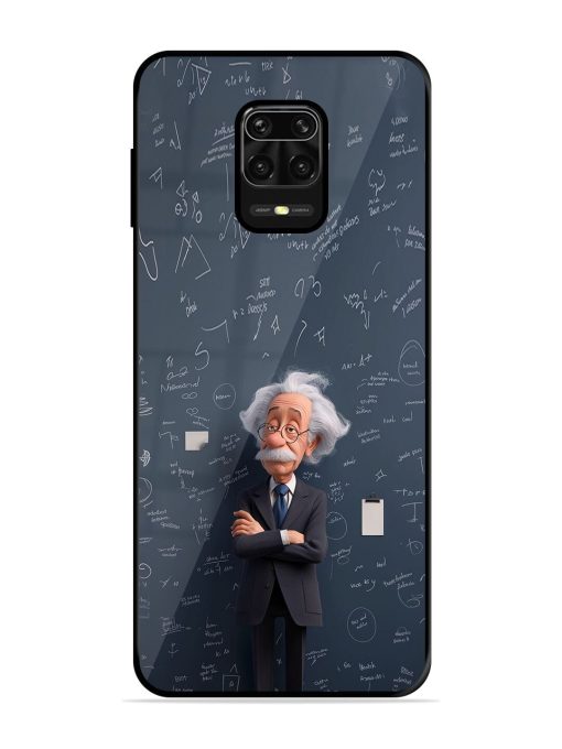 Albert Einstein Glossy Soft Edge Case for Xiaomi Redmi Note 10 Lite Chachhi