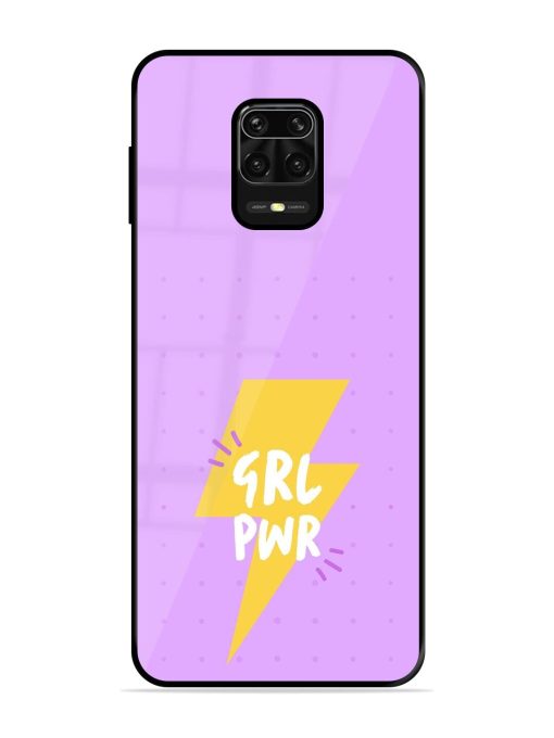 Girl Power Spark Glossy Soft Edge Case for Xiaomi Redmi Note 10 Lite Chachhi