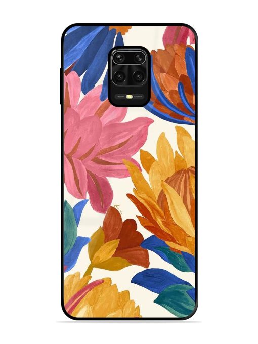 Blooming Tapestry Glossy Soft Edge Case for Xiaomi Redmi Note 10 Lite Chachhi