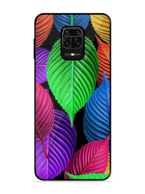 Rainbow Leaf Symphony Glossy Soft Edge Case for Xiaomi Redmi Note 10 Lite Chachhi