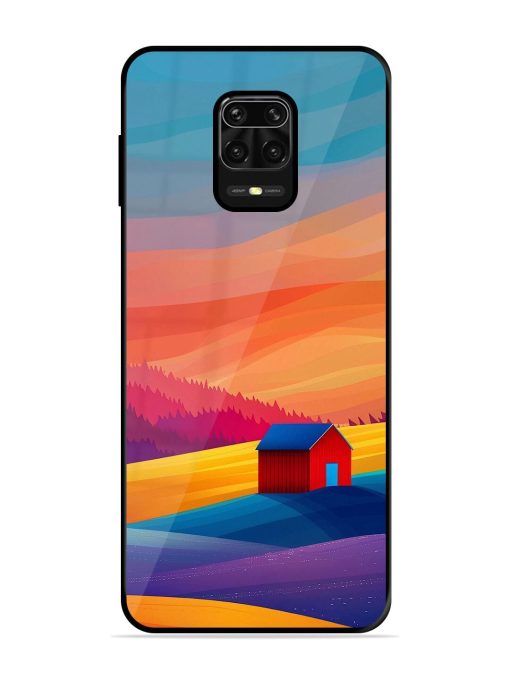 Sunset Solitude Glossy Soft Edge Case for Xiaomi Redmi Note 10 Lite Chachhi