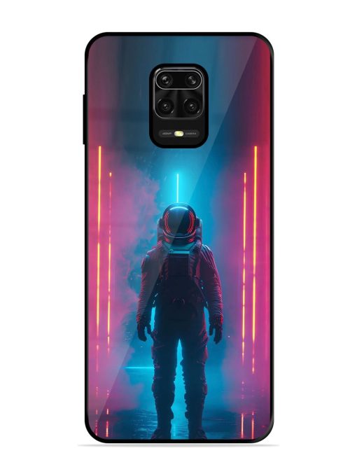 Neon Astronaut Glossy Soft Edge Case for Xiaomi Redmi Note 10 Lite Chachhi