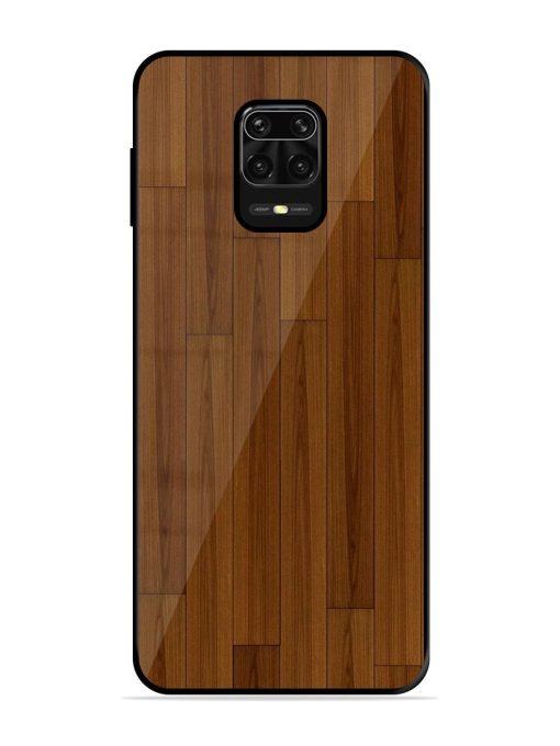 Warm Woodgrain Glossy Soft Edge Case for Xiaomi Redmi Note 10 Lite Chachhi