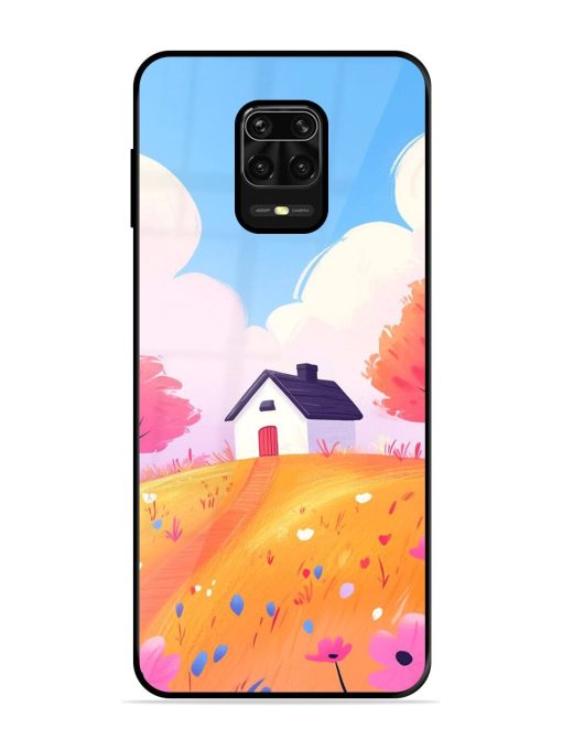 Hilltop Haven Glossy Soft Edge Case for Xiaomi Redmi Note 10 Lite Chachhi