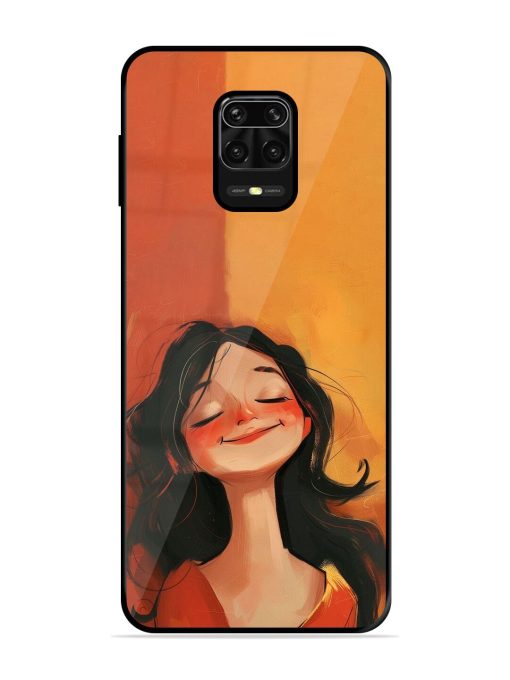 Neon Girl Glossy Soft Edge Case for Xiaomi Redmi Note 10 Lite