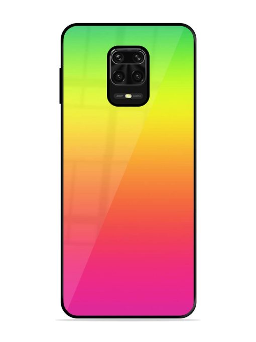 Rainbow Gradient Glossy Soft Edge Case for Xiaomi Redmi Note 10 Lite Chachhi