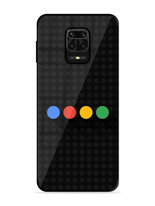 Google Dots Glossy Soft Edge Case for Xiaomi Redmi Note 10 Lite Chachhi