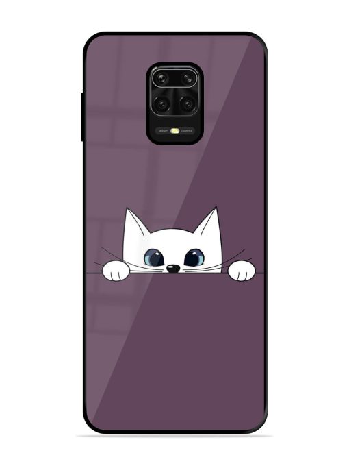 Peek-A-Boo Kitty Glossy Soft Edge Case for Xiaomi Redmi Note 10 Lite Chachhi