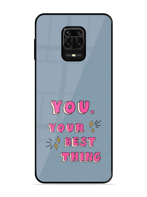 Self-Love Sparkles Glossy Soft Edge Case for Xiaomi Redmi Note 10 Lite Chachhi