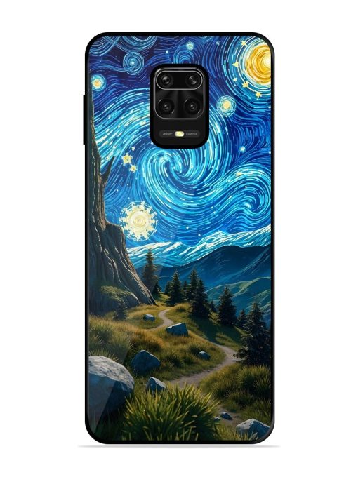 Starry Night In The Shire Glossy Soft Edge Case for Xiaomi Redmi Note 10 Lite Chachhi