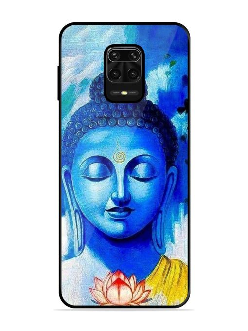 Serene Buddha With Lotus Glossy Soft Edge Case for Xiaomi Redmi Note 10 Lite Chachhi