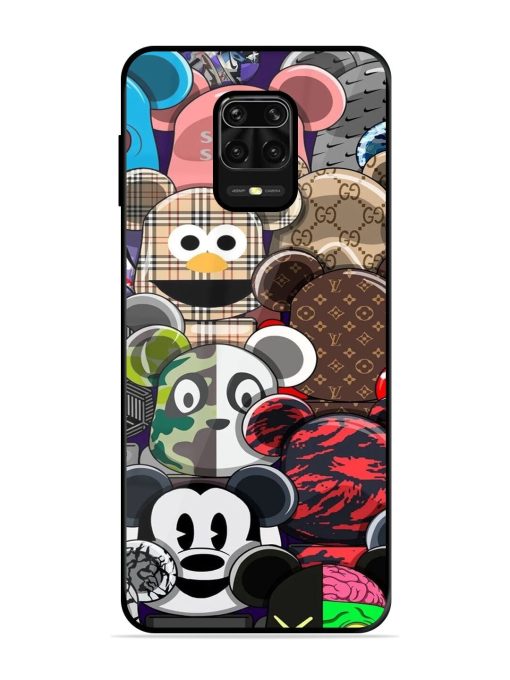 Streetwear Bearbrick Extravaganza Glossy Soft Edge Case for Xiaomi Redmi Note 10 Lite Chachhi