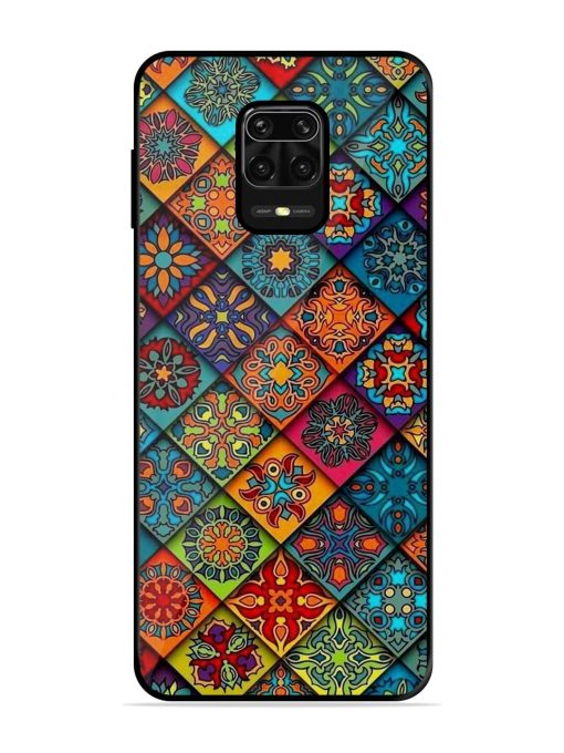 Patchwork Mandala Mosaic Glossy Soft Edge Case for Xiaomi Redmi Note 10 Lite Chachhi