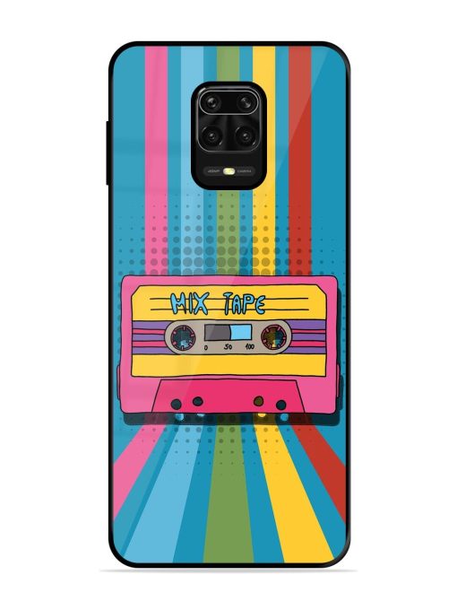 Retro Cassette Tapes Glossy Soft Edge Case for Xiaomi Redmi Note 10 Lite Chachhi