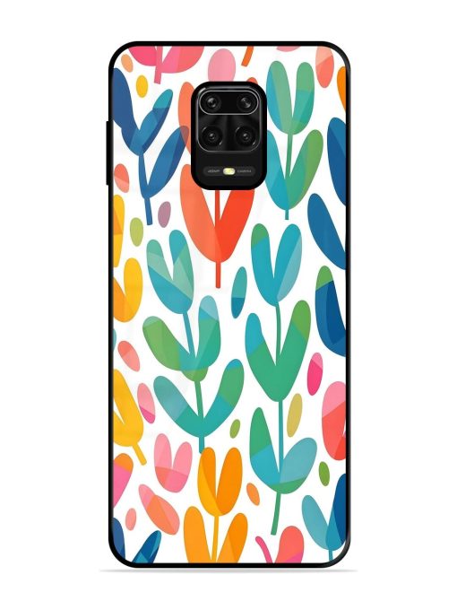 Rainbow Of Blooms Glossy Soft Edge Case for Xiaomi Redmi Note 10 Lite Chachhi