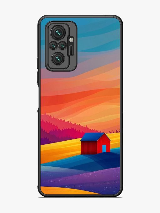 Sunset Solitude Glossy Soft Edge Case for Xiaomi Redmi Note 10 Pro