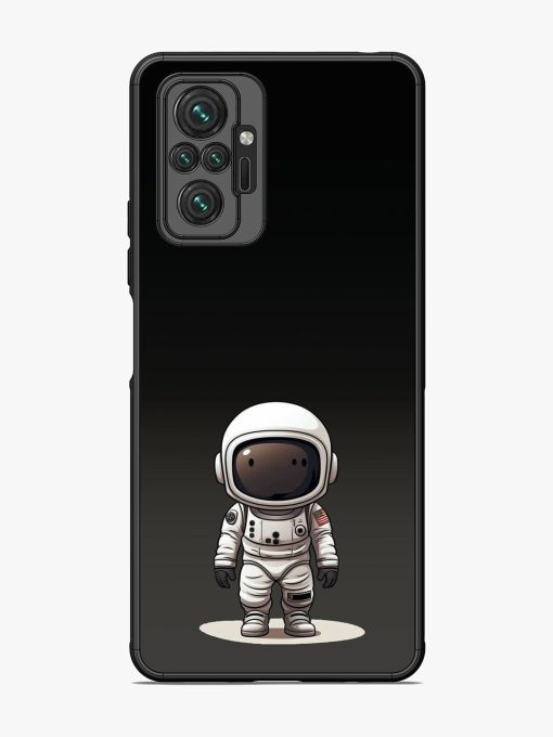 Neon Astronaut Glossy Soft Edge Case for Xiaomi Redmi Note 10 Pro