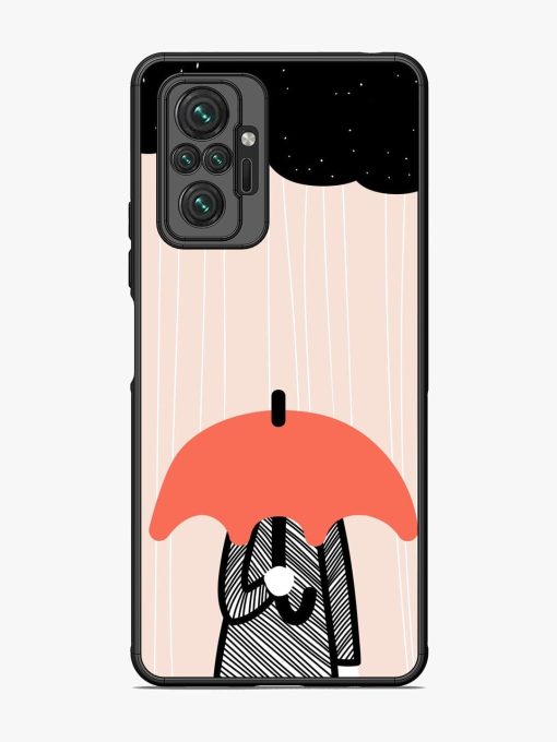 Stormy Weather, Shielded Soul Glossy Soft Edge Case for Xiaomi Redmi Note 10 Pro