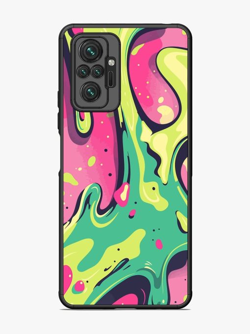 Gooey Grooves Glossy Soft Edge Case for Xiaomi Redmi Note 10 Pro Max Chachhi