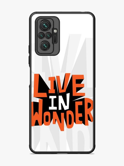 Wonder Burst Glossy Soft Edge Case for Xiaomi Redmi Note 10 Pro Max Chachhi