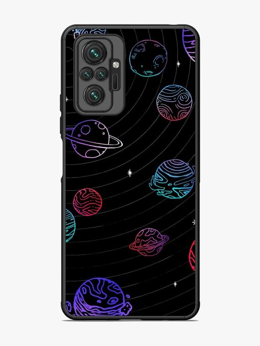 Cosmic Ballet Glossy Soft Edge Case for Xiaomi Redmi Note 10 Pro Max Chachhi