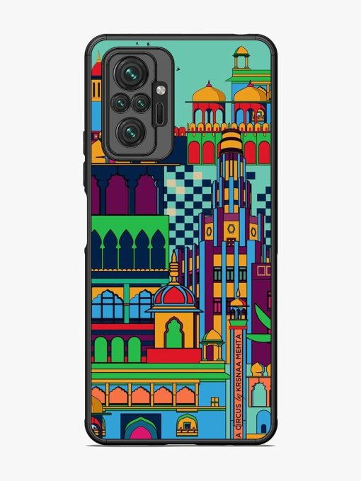 Indian Tapestry Glossy Soft Edge Case for Xiaomi Redmi Note 10 Pro Max Chachhi