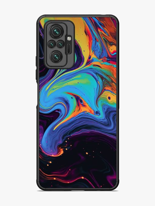 Liquid Dreamscape Glossy Soft Edge Case for Xiaomi Redmi Note 10 Pro Max Chachhi