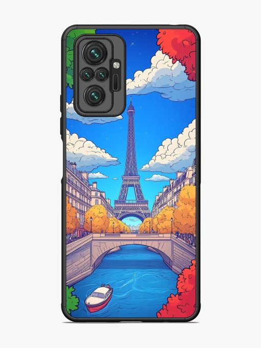 Parisian Panorama Glossy Soft Edge Case for Xiaomi Redmi Note 10 Pro Max Chachhi