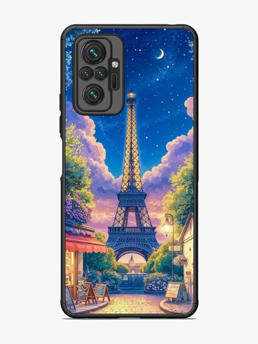 Twilight In Paris Glossy Soft Edge Case for Xiaomi Redmi Note 10 Pro Max Chachhi